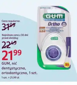 Rossmann GUM nić dentystyczna ortodontyczna oferta