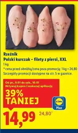Lidl Filet z piersi kurczaka Rzeźnik Codzienna Dostawa oferta