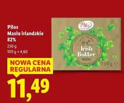 Lidl Masło irlandzkie Pilos oferta