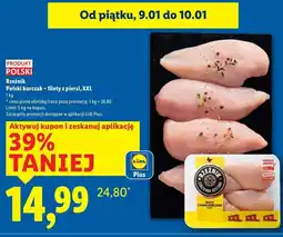 Lidl Filet z piersi kurczaka xxl Rzeźnik Codzienna Dostawa oferta