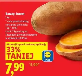 Lidl Bataty oferta