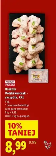 Lidl Skrzydła z kurczaka Rzeźnik Codzienna Dostawa oferta