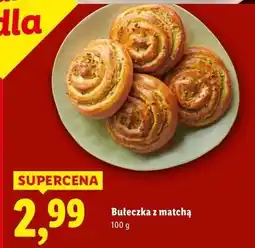 Lidl Bułeczka z matchą oferta