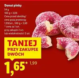 Lidl Donut pinky oferta