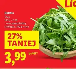 Lidl Rukola oferta