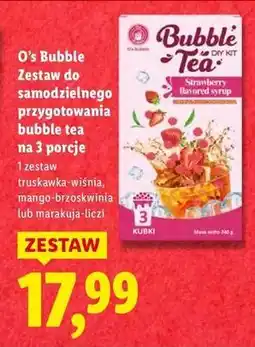 Lidl Zestaw do przygotowania bubble tea marakuja-liczi oferta