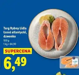 Lidl Łosoś atlantycki dzwonko Targ Rybny Lidla oferta