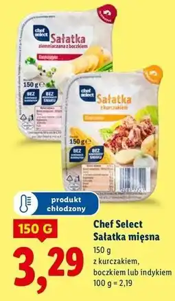 Lidl Sałatka z indykiem Chef Select oferta