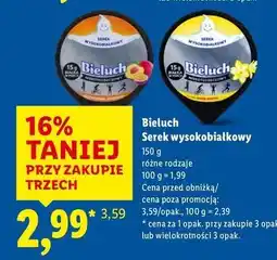 Lidl Serek wysokobiałkowy waniliowy Bieluch oferta