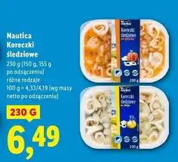 Lidl Koreczki śledziowe w oleju Nautica Schwartz oferta