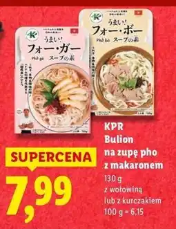 Lidl Bulion do zup pho o smaku wołowiny oferta