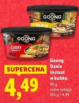 Lidl Danie ramen Goong oferta