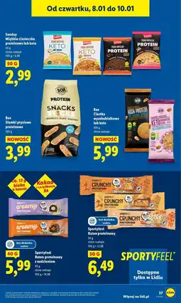 Lidl Ciastka jaglane Sondey oferta