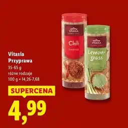 Lidl Trawa cytrynowa mielona Vitasia oferta