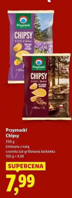 Lidl Chipsy grillowana karkówka Przysnacki oferta