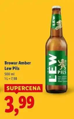 Lidl Piwo Lew Pils oferta