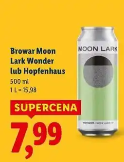 Lidl Piwo Moon Lark Hopfenhaus oferta