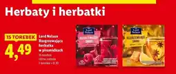 Lidl Herbata rozgrzewające smaki Lord Nelson oferta