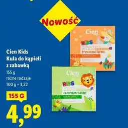 Lidl Kula do kąpieli + zabawka Cien oferta