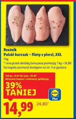 Lidl Polski kurczak – filety z piersi, XXL oferta