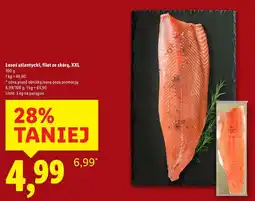 Lidl Łosoś atlantycki, filet ze skórą, XXL oferta