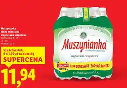 Lidl Muszynianka Woda mineralna magnezowo-wapniowa (6 x 1,5 L) oferta