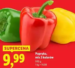 Lidl Papryka, mix 3 kolorów oferta