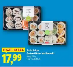 Lidl Sushi Tokyo Zestaw Okawa lub Hannoki oferta