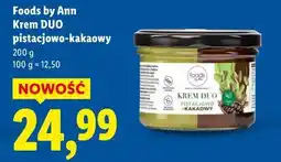 Lidl Foods by Ann Krem DUO pistacjowo-kakaowy oferta