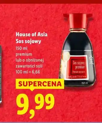 Lidl House of Asia Sos sojowy oferta