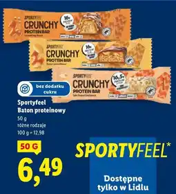 Lidl Baton proteinowy Sportyfeel oferta