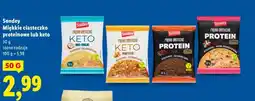 Lidl Sondey Miękkie ciasteczko proteinowe lub keto oferta
