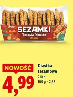 Lidl Sezamki Ciasteczka orientalne oferta