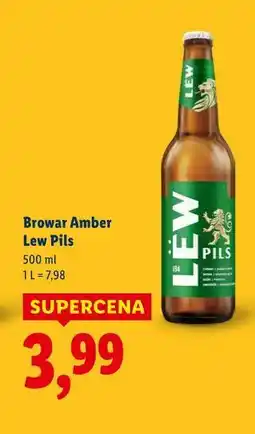 Lidl Browar Amber Lew Pils oferta