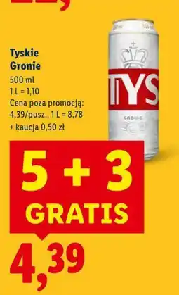 Lidl Tyskie Gronie oferta