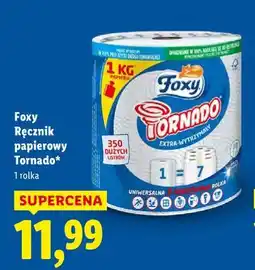 Lidl Foxy Ręcznik papierowy Tornado oferta