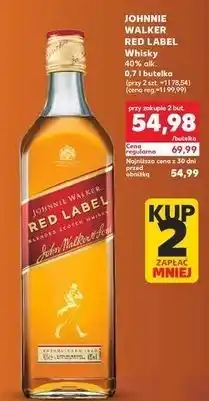 Kaufland Whisky Johnnie Walker Red Label oferta