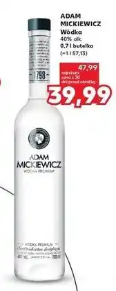 Kaufland Wódka Adam Mickiewicz oferta