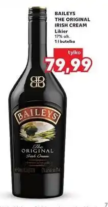 Kaufland Likier Baileys Original Irish Cream oferta