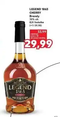 Kaufland Brandy Legend 1863 oferta