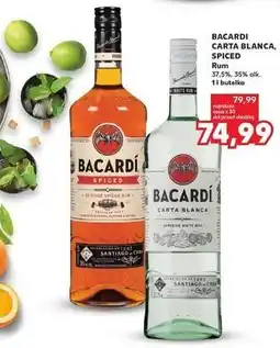 Kaufland Rum Bacardi Carta Blanca oferta