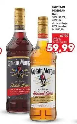 Kaufland Rum Captain Morgan Spiced Gold oferta