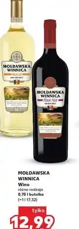 Kaufland Wino półsłodkie Mołdawska Winnica Pinot Noir oferta