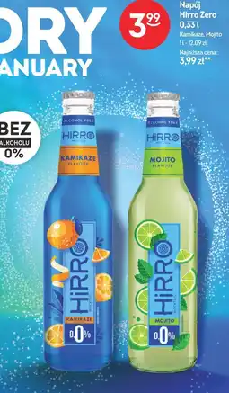 Żabka Napój Hirro Zero Kamikaze, Mojito oferta