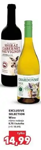 Kaufland Wino Exclusive Selection Shiraz oferta