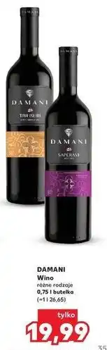 Kaufland Wino tri isuri Damani oferta