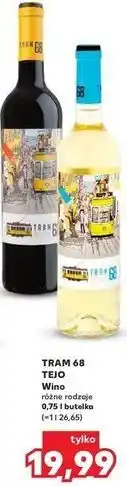 Kaufland Wino Tram 68 oferta
