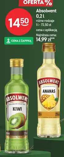 Żabka Absolwent 0,2 l (Kiwi, Ananas) oferta