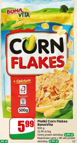 Dino Płatki corn flakes Bona Vita oferta