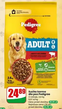 Dino Karma dla psa adult z wołowiną Pedigree Vital oferta